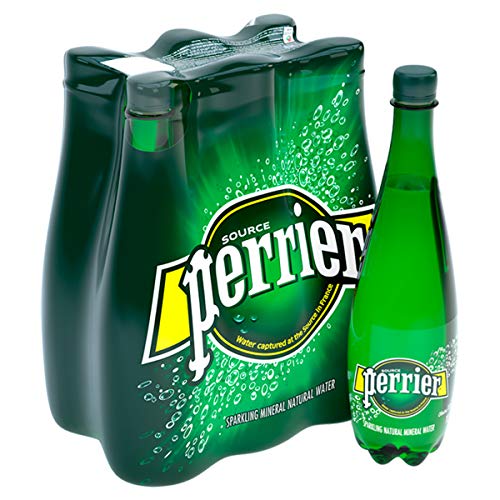 Perrier, Acqua Minerale Frizzante - 6 bottiglie da da 1 L
