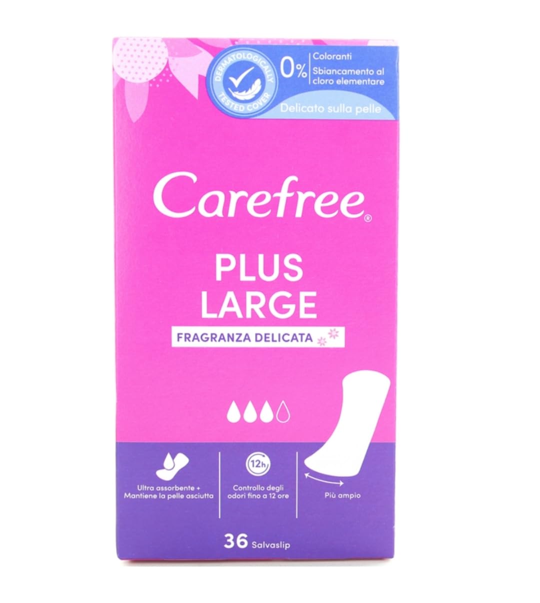 CAREFREE PLUS SALVASLIP MAXI LONG 24 PEZZI
