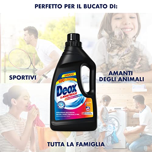 Deox Detersivo Lavatrice Liquido colorati e scuri