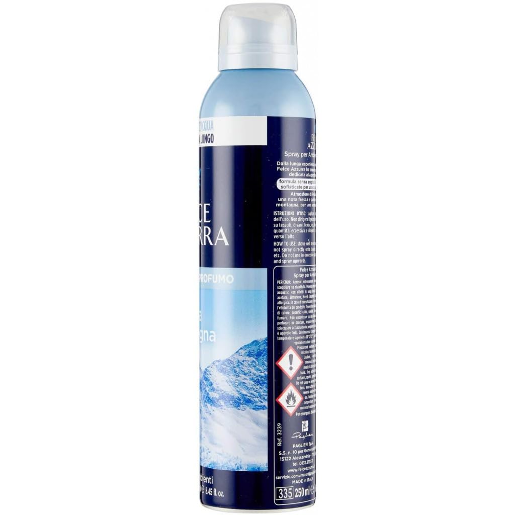 Felce Azzurra Pura Montagna - Deodorante Ambienti, 24 confezioni da 250 ml