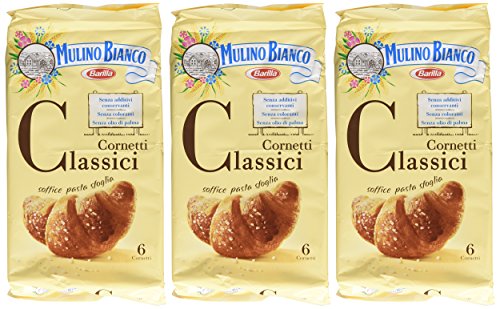 Mulino Bianco Cornetti (Confezione da 6 cornetti) - [confezione da 3]