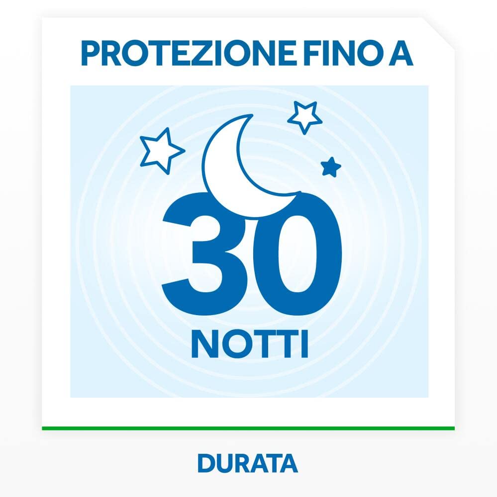 Raid Liquido Elettrico Antizanzare Contro Zanzare Comuni e Tigre, Confezione da 1 Base e 1 Ricarica 21 ml, 30 Notti