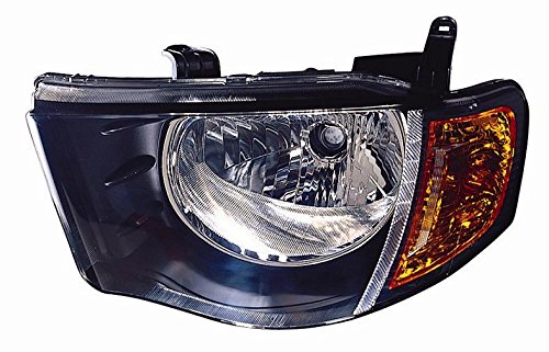 FARO DEPO H4 PRED. REG. ELETTR. INDICATORE DIREZIONE ARANCIO MITS. L 200 VERS. DOPPIA CABINA - 05/'05>12/'09 - SX