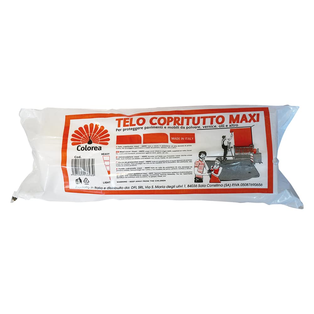 Q.TA'. 20 TELO COPRITUTTO MAXI mt 4 x 25 - gr. 670