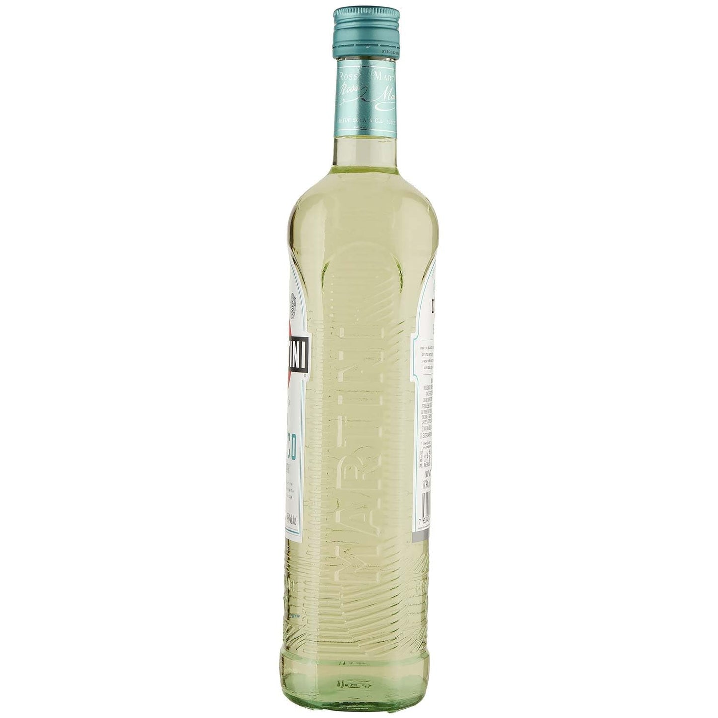 MARTINI Bianco Vermouth Aperitivo, 14,5% ABV, 100cl / 1L, Vermouth Italiano Infuso con Erbe Aromatiche e Fiori