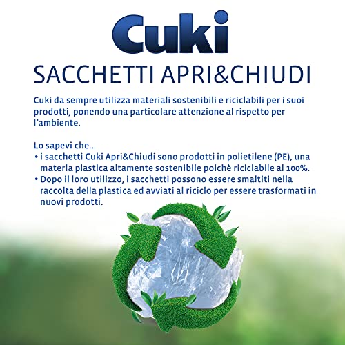 Cuki Sacchetti Apri e Chiudi Ermetici Picooli