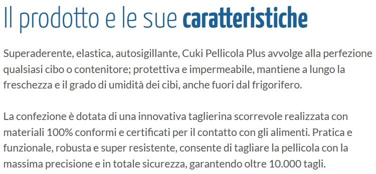 Cuki Pellicola Superaderente, 300m