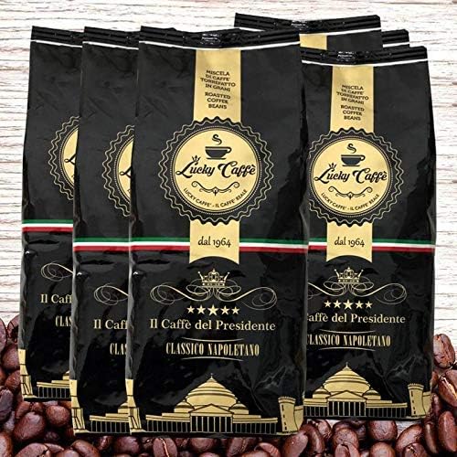 CG94 Caffè in Grani Lucky Caffè, 1 Confezione da 1Kg