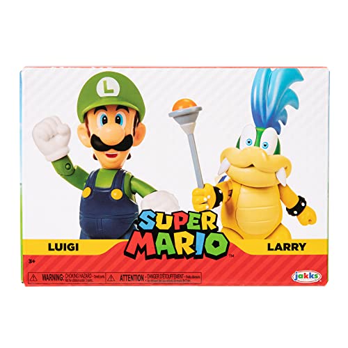 Nintendo 410634 Action Figures, Fire Mario contro Magikoopa