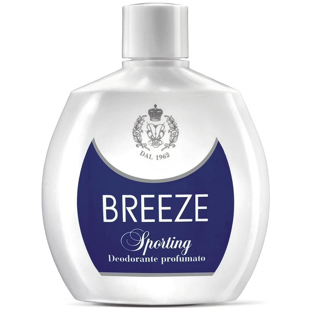 Breeze - Sporting - Deodorante Squeeze Senza Gas 100 ml