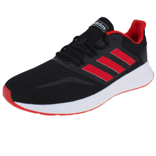 adidas Runfalcon, Scarpe da Trail Running Uomo, Multicolore (Negbás/Rojact/Negbás 000), 46 2/3 EU