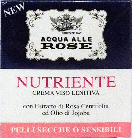 6 x ACQUA ALLE ROSE Crema Viso Nutriente Lenitiva 50 Ml