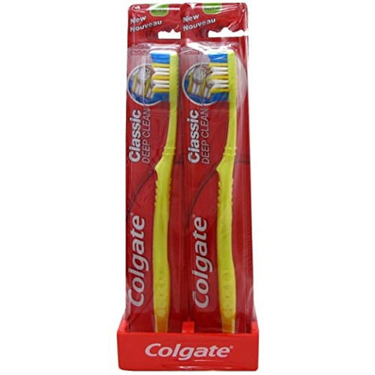 Colgate – Spazzolino da denti Classic Deep Clean Medium (12 pezzi)