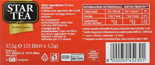 Star - Te' Deteinato - 25 Filtri - [confezione da 8]
