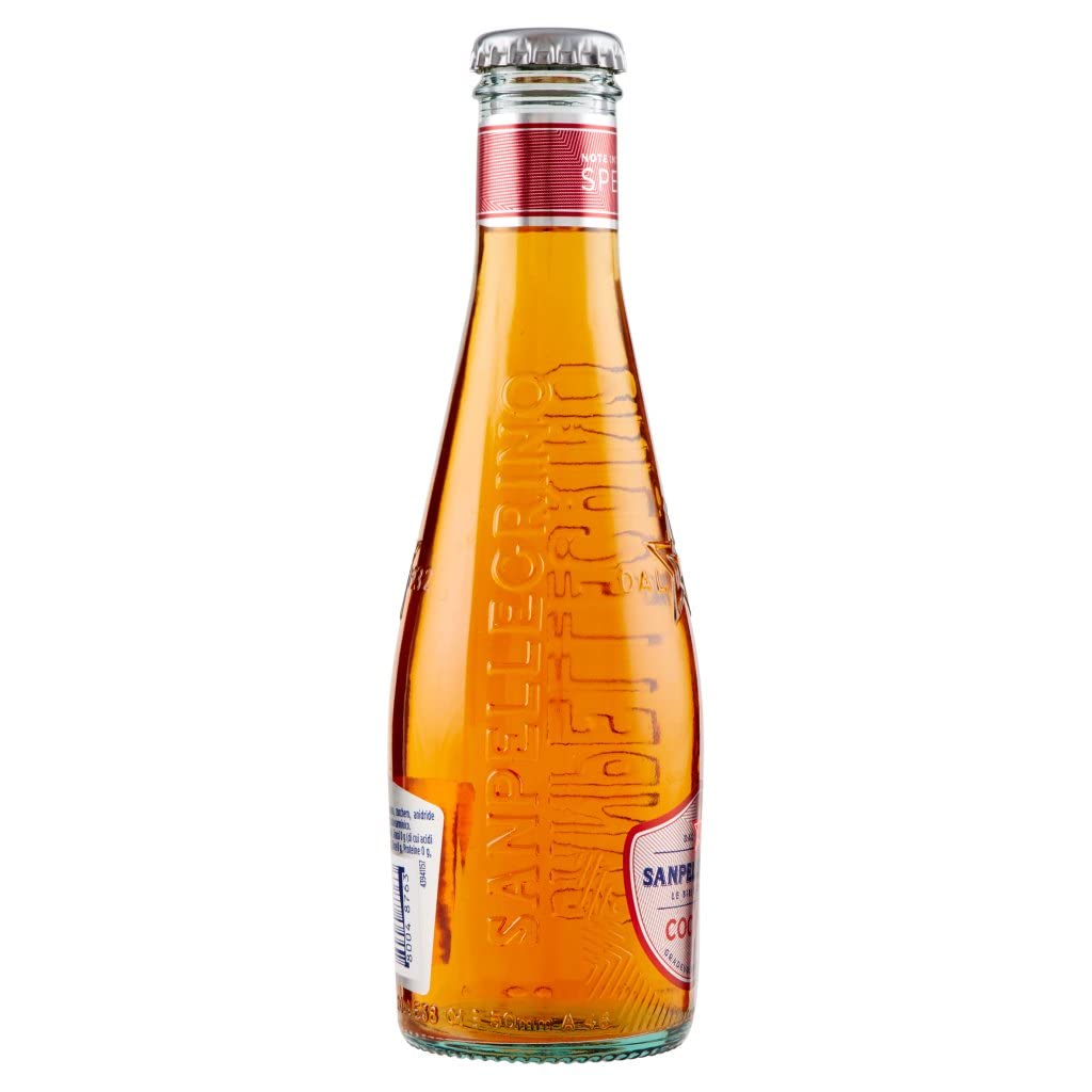 24 bottiglie per cocktail soda 20 cl San pellegrino Cocktail Ginger bitter Zenzero