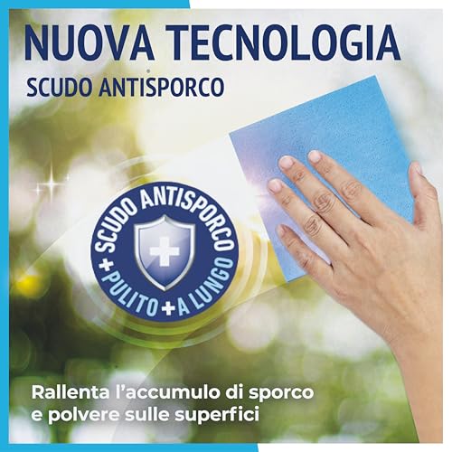 Quasar - Ricarica Vetri con Alcool - Senza Aloni, Asciuga Rapido, Igienizza - 680 ml