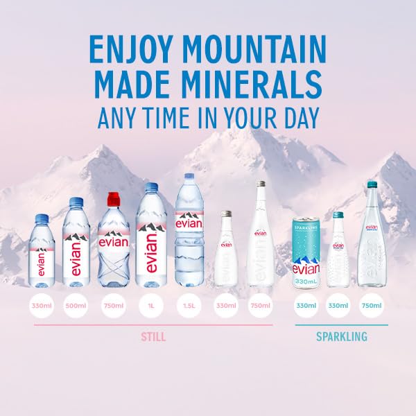 Evian Acqua Minerale Naturale 75CL VAP x 12