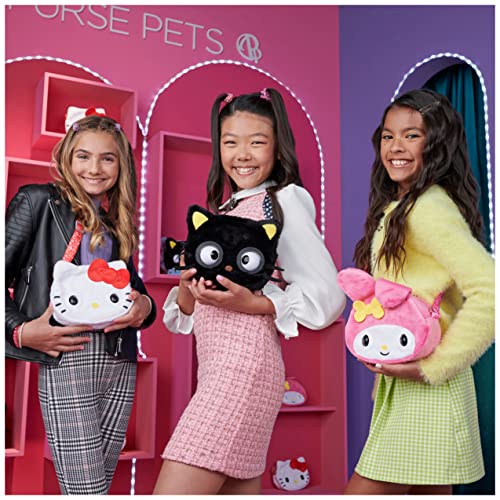 Purse Pets, Sanrio Hello Kitty and Friends, My Melody Interactive Pet Toy & Crossbody Kawaii Purse, Over 30 Sounds & Reactions, Girls & Tween Gifts