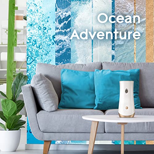 Glade Automatic Spray Ricarica Profumatore per Ambienti Fragranza Ocean Adventure, 269ml