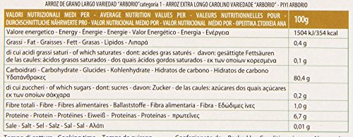 Curtiriso Riso Arborio per Risotti, 2 x 500g