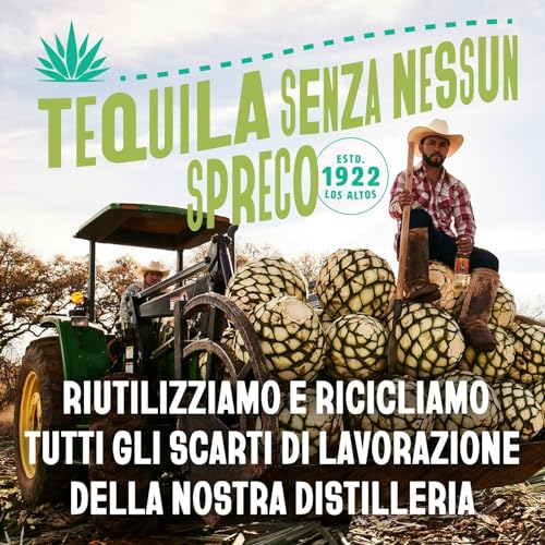 CAZADORES Tequila Blanco, 40% ABV, 70cl / 700ml, Alcool Bidistillato Prodotto con 100% Agave Blu Weber