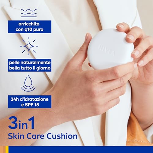Nivea Q10 Plus Anti-Age 3in1 Skin Care Cushion, 1 x 15 ml