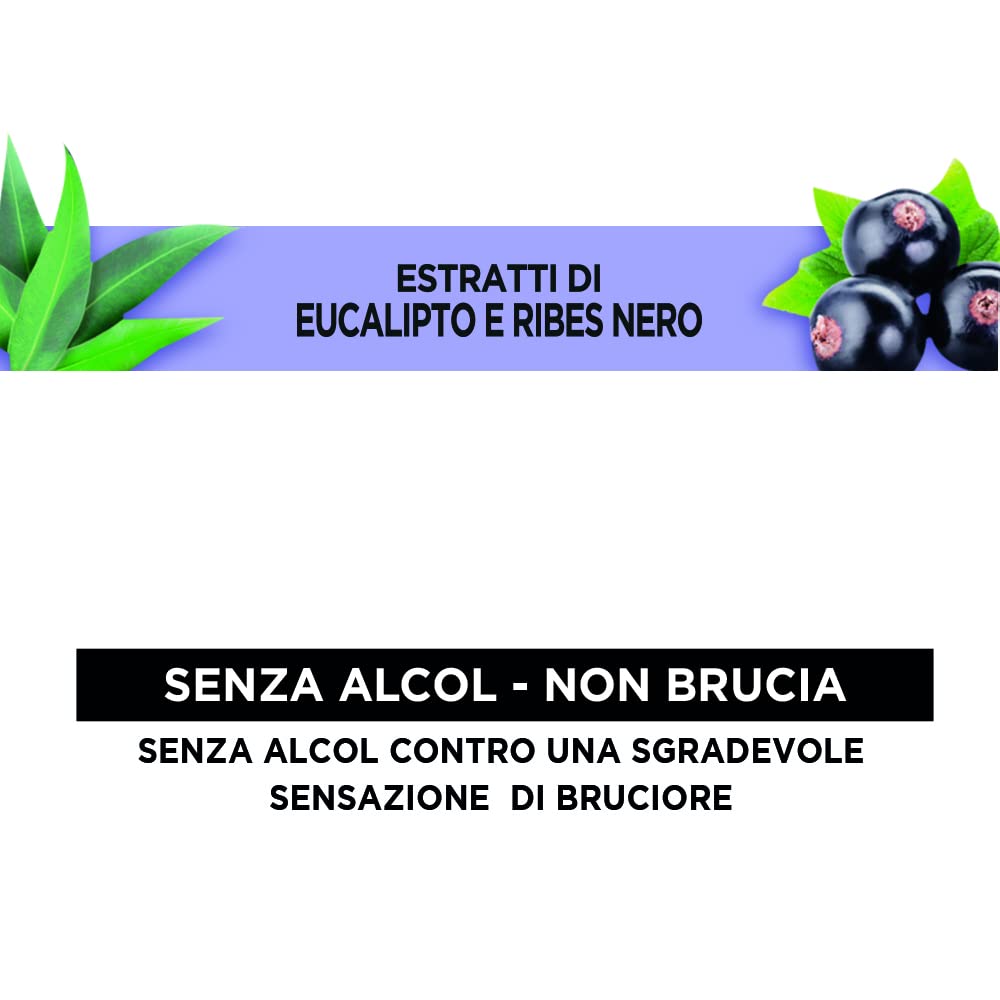 Mentadent Collutorio Protezione 5x Antiplacca con CPC per una protezione antibatterica per la bocca, 6 pezzi da 400 ml