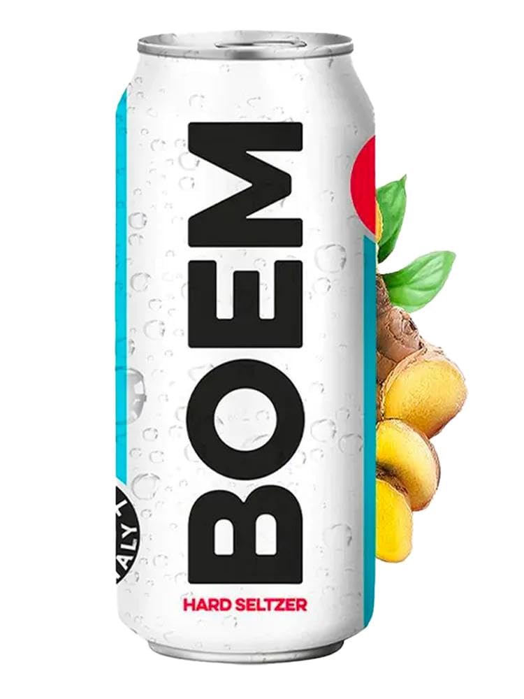 Boem drink - 4 lattine di Boem da 250ml - bevanda gassata e aromatizzata a bassa gradazione alcolica 4,5%