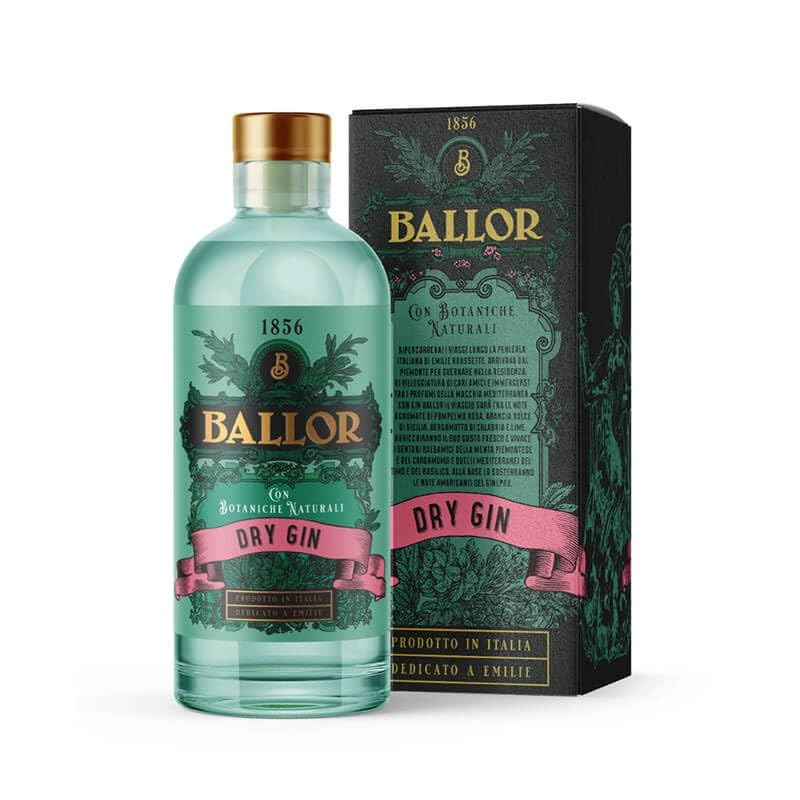 GIN BONOLLO “BALLOR GIN” CL.70 CON ASTUCCIO