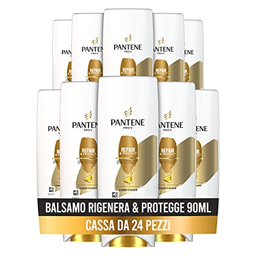 Pantene Pro-V Rigenera e Protegge Balsamo Capelli, Ripara I Segni Dei Danni, 24 x 90ml