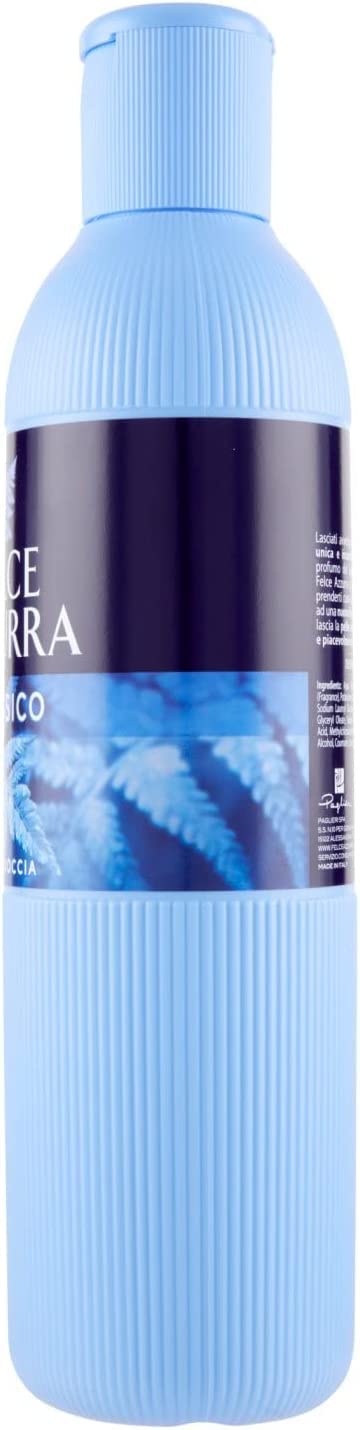 12 gel doccia classico Paglieri Felce Azzurra, profumo inconfondibile, idrata la pelle, 650 ml + Italian Gourmet polpa 400 g