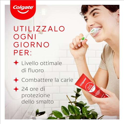 Colgate Dentifricio Sbiancante Max White Ultra Active