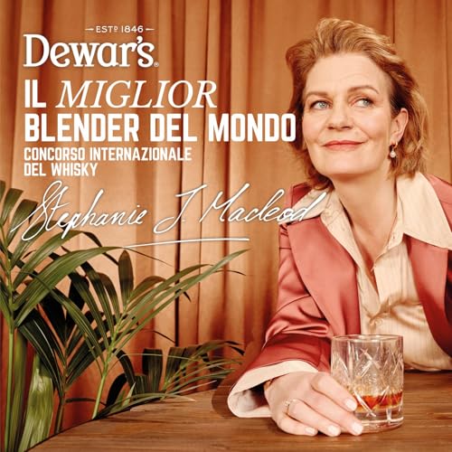 Dewars White Label Blended Scotch Whisky, 40% ABV, 70cl / 700ml, Rifinito in Botti di Rovere Selezionate
