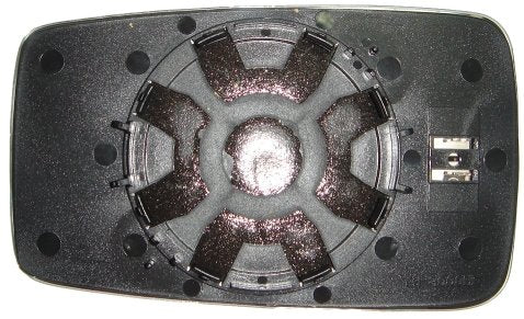 CG94 PIASTRA SPECCHIO TERMICA - VETRO CURVO- VETRO BLU - Posizione Destro [Lato Passeggero] Per Auto: 80