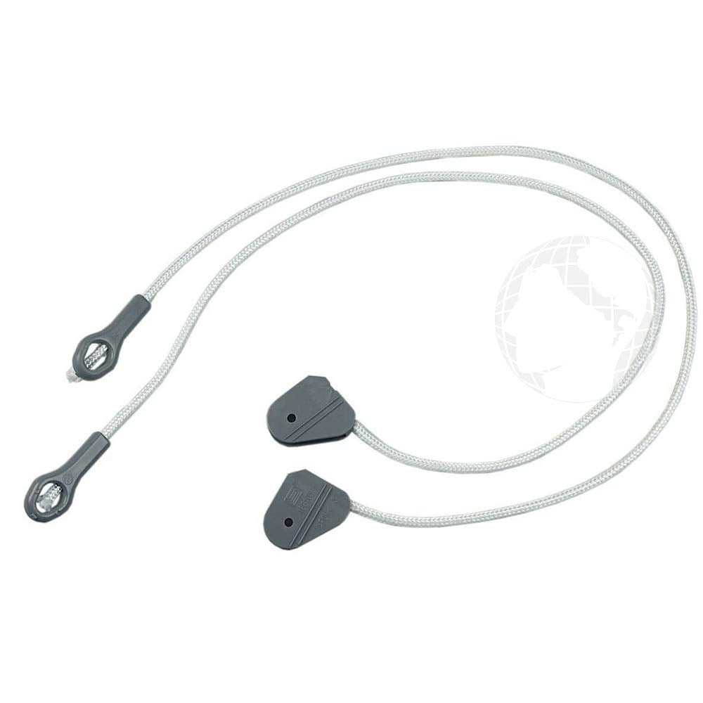 KIT 2 pezzi Corda 44cm (ORIGINALE Beko) per cerniera porta lavastoviglie, codice ricambio: 1881050100