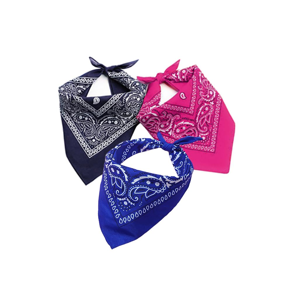 bandane colorate 6 pezzi multicolor