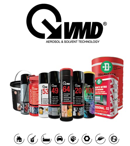 VMD Italia - VMD 20 - Olio da Taglio, Olio Spray Lubrificante Professionale, Perfetto per il Taglio di Metalli, Prolunga la Vita degli Utensili Tornio, 400 ml