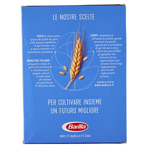 Barilla - Sedanini Rigati, Pasta Di Semola Di Grano Duro, Cottura 12 Minuti - 6 pezzi da 500 g [3 kg]