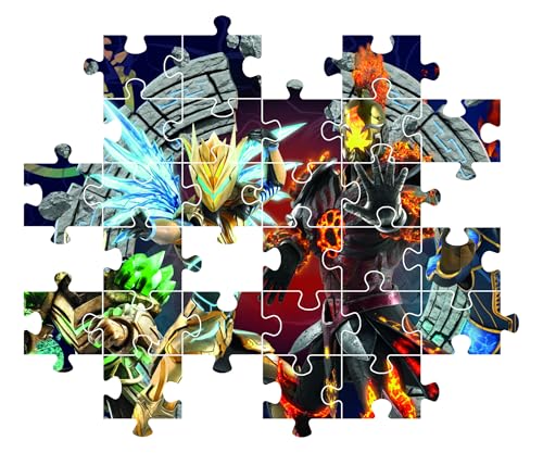 Clementoni - Puzzle per Bambini 180 Pezzi, Illustrazione Gormiti, per Bambini dai 7 Anni, Cartoni Animati, Supereroi, Idea Regalo Compleanno, Made in Italy, 48,5x33,5 cm, 29792
