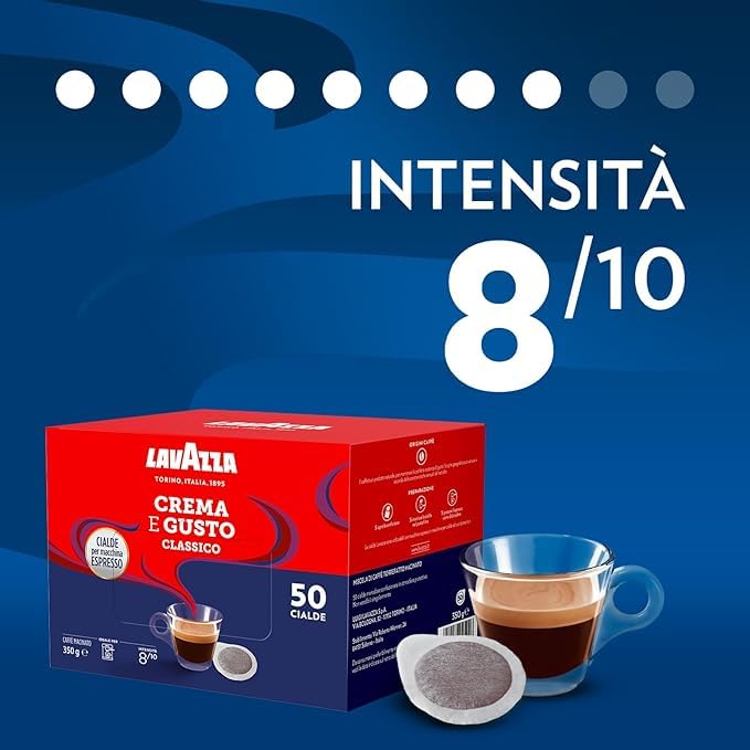 Lavazza Cialde in Carta, Crema&Gusto Classico, 300 Cialde
