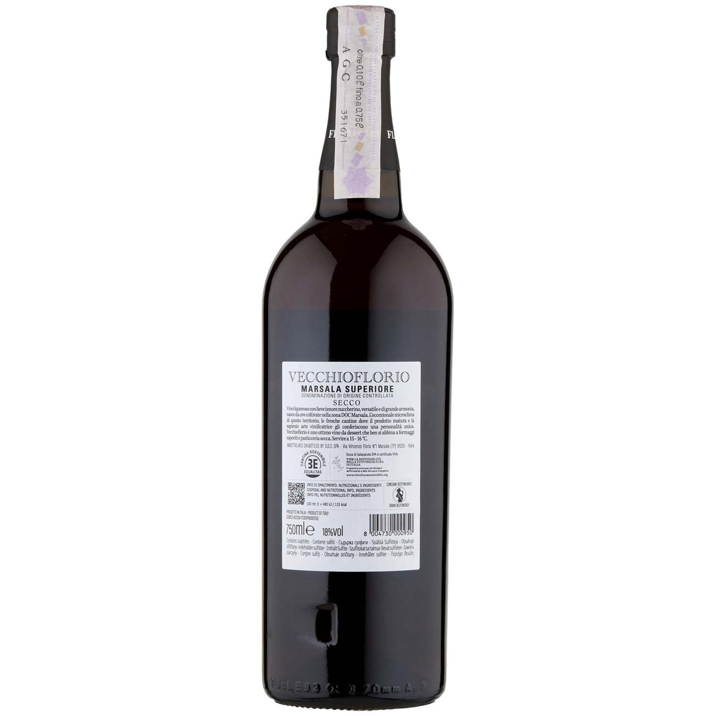 Marsala Superiore Secco DOP - Florio, 75cl
