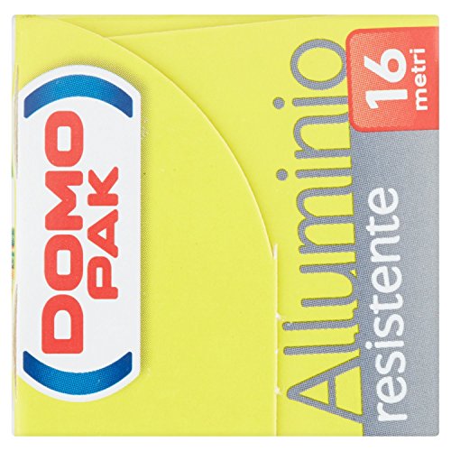 Domopak - Alluminio, Resistente Adatto Per Conservare e Cuocere - 16 Metri