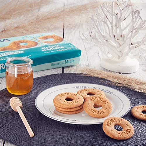 Misura Biscotti al Miele Privolat | Senza Latte e Uova | Confezione da 400 grammi