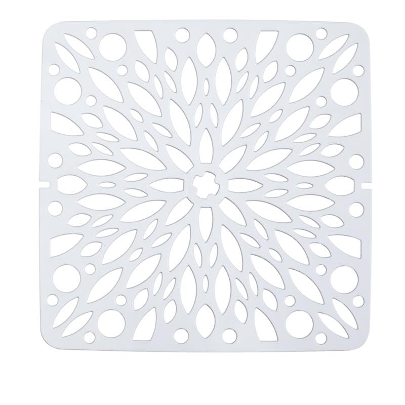 CG94 Tappetino Protettivo per lavello da Cucina, 30 x 40 cm, Colore: Bianco