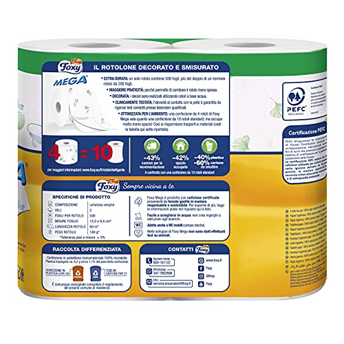 Foxy Mega Carta Igienica