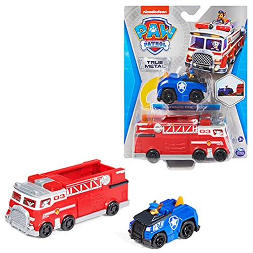 Paw Patrol True Metal Team Fahrzeuge