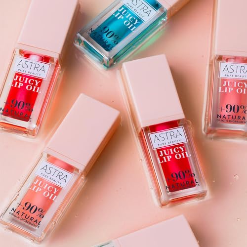 Astra Pure Beauty Juicy Lip Oil, Olio Labbra Idratante, 5 Ml