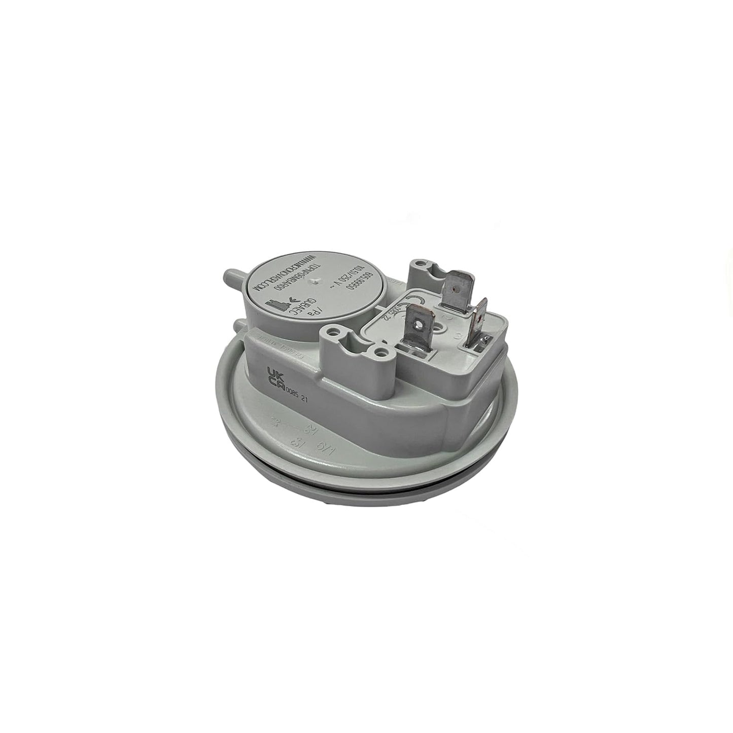 CG94 - Pressostato Differenziale Serie 605 HUBA CONTROL | 20/10 Pascal | per Aria e Fumi | Policarbonato | SPDT | Verticale | Compatibile con Stufe e Caldaie