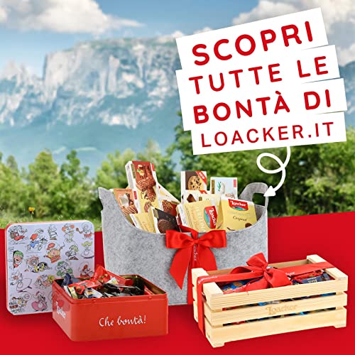 Loacker - Classic Milk - Wafer Classico con 3 Strati di Cialde Farcite con Crema al Latte - Merenda e Snack