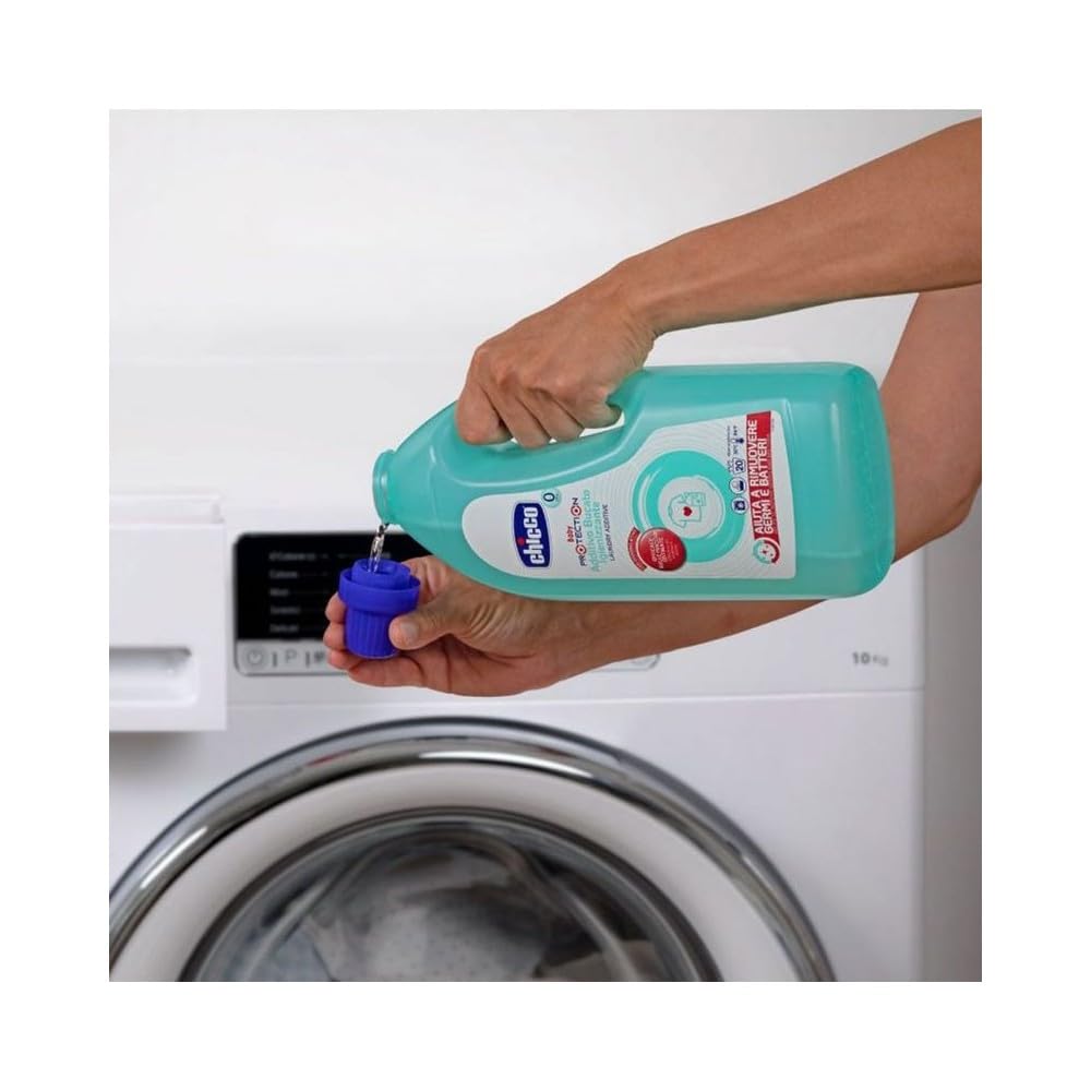 Chicco Baby Protection Additivo Bucato Igienizzante, contro Batteri e Odori - 2 litri